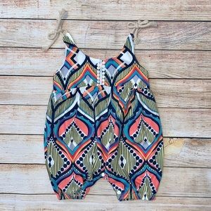 Boho Romper for Baby Girl